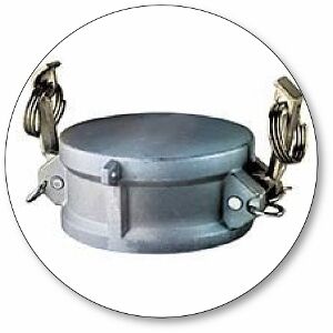 Quick-Acting Camlock Coupler - Aluminum Part DC Dust Caps