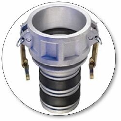 EZ-Seal™ Leak Resistant Couplings - Aluminum Part C Female Coupler x Hose Shank