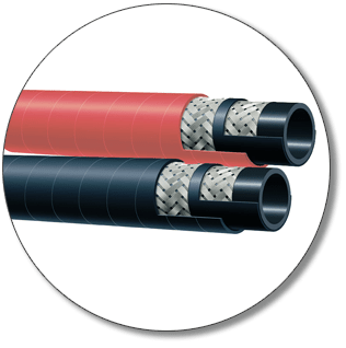 Alfagomma T340AH / T340AA 270 PSI EPDM Braided Steam Hose
