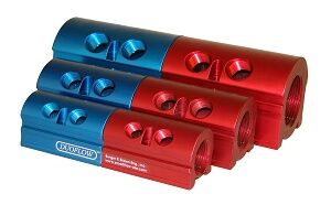 SMARTFLOW® DUOFLOW® Aluminum Manifolds provide supply and return on a single compact unit