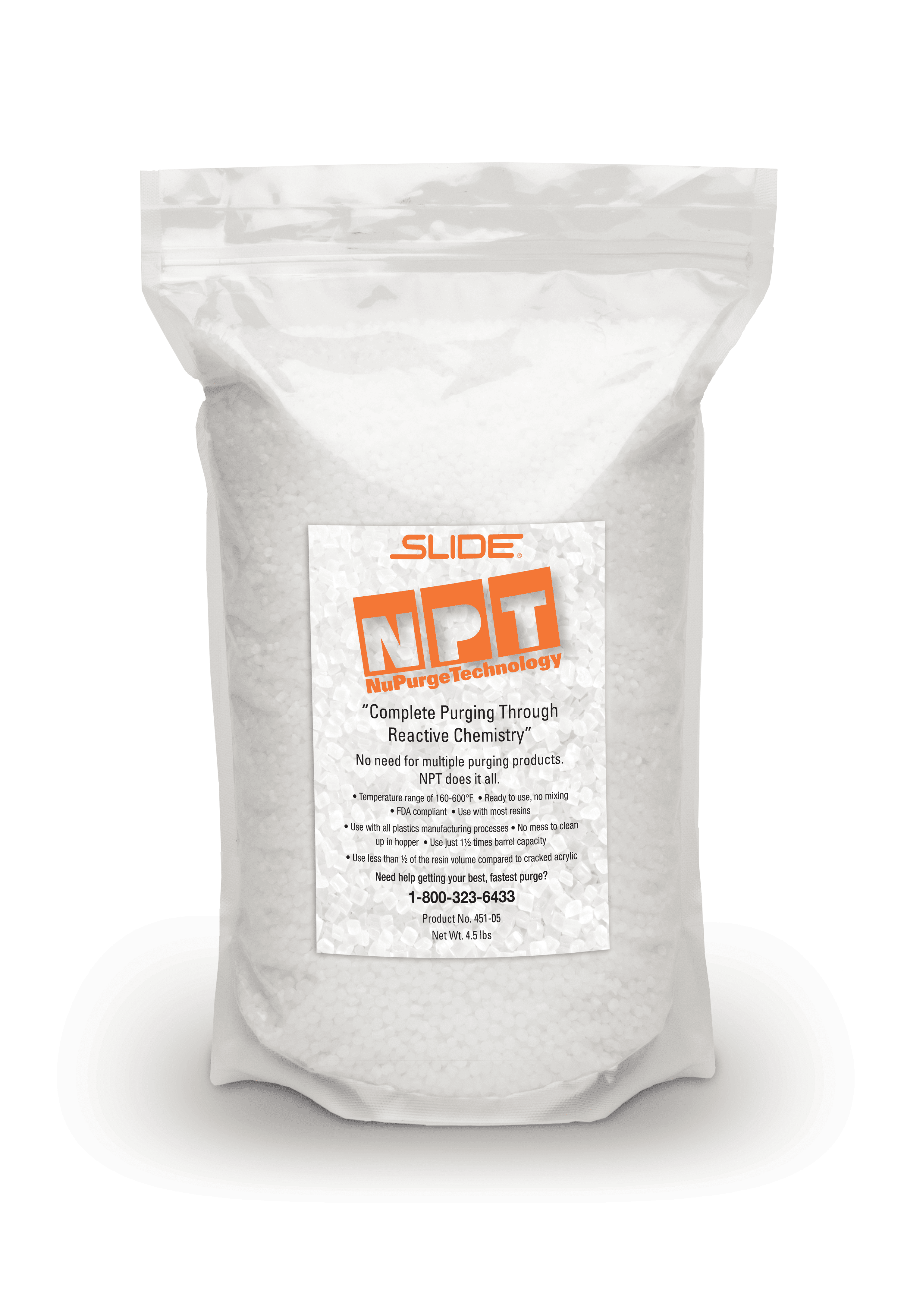 SLIDE® 451 N.P.T. NuPurge Technology Purging Compound