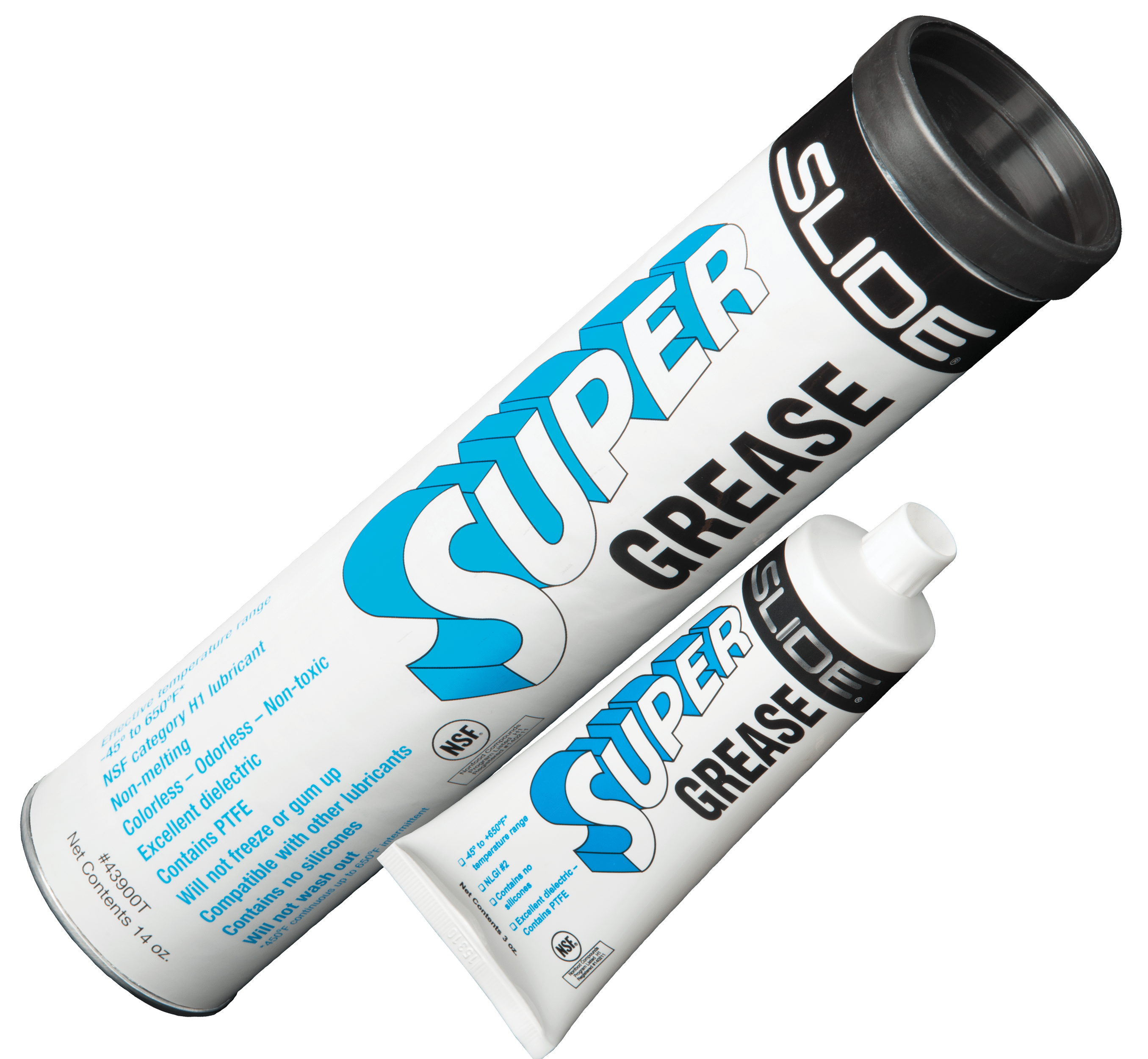 SLIDE® 43911P, 43900 Super Grease Lubricants
