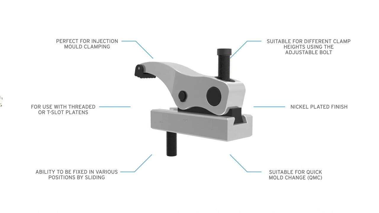 Mouldpro Power Sliding Mold Clamp (Inbus Bolt Not Included)