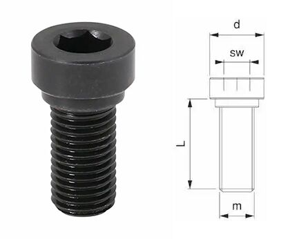 Mouldpro Inbus Bolt for Power Sliding Mold Clamps