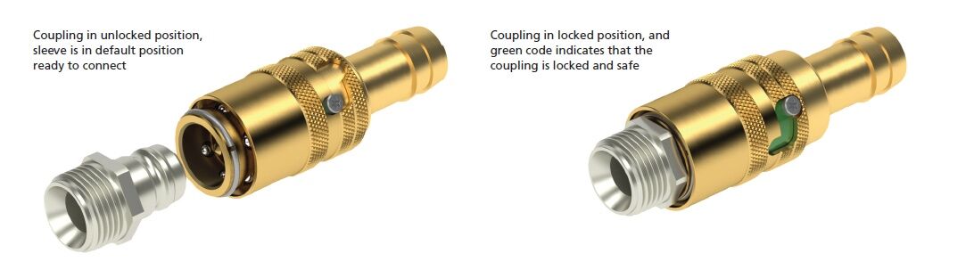 Mouldpro Quick Connect Safety Coupling Type TS