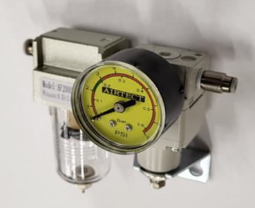 AIRTECT Air Pressure Regulator with Pressure Gauge, Air Filter and Fittings for ULTIMATE SYSTEMS